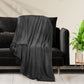 Waylon Throw Ultra-Soft Blanket 320gsm 220x160cm Warm - Black