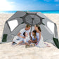 2.33m Nanakuli Outdoor Umbrella Beach Sun Shade Garden Shelter - Green