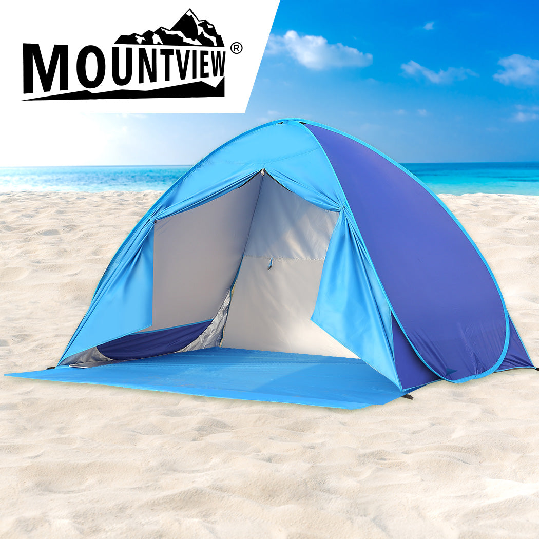 Pop Up Tents 2-3 Person Hiking Camping Tent Beach Portable Shelter