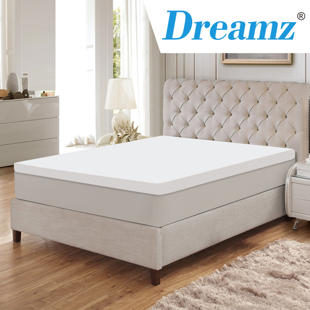 King Single DreamZ 7cm Memory Foam Bed Mattress