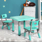 Patsey 3-Piece Kids Table & Chairs Set Children Furniture Toys Play Study Desk - Green