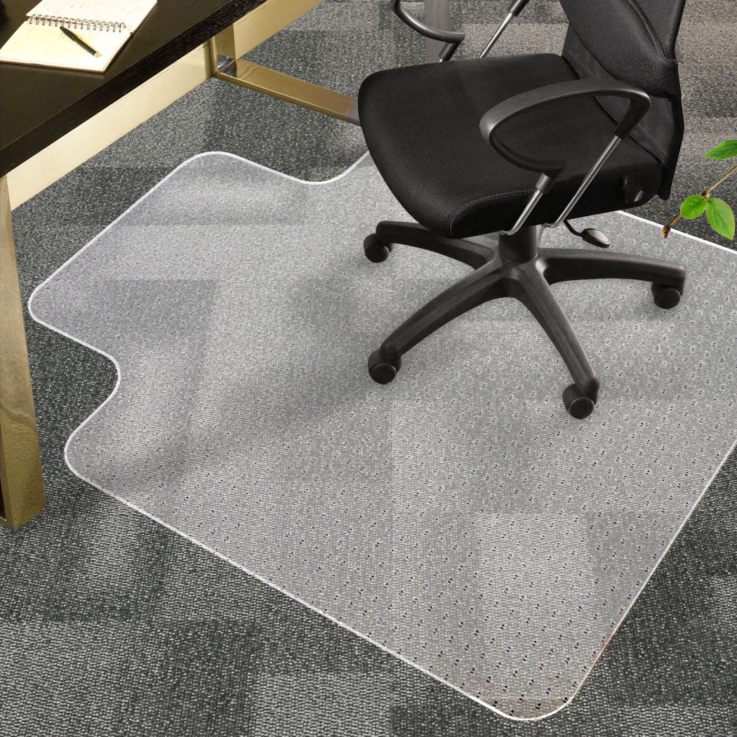 Tawnya 135x114 Carpet Floor Office Home Computer Work Chair Mats Vinyl PVC Plastic