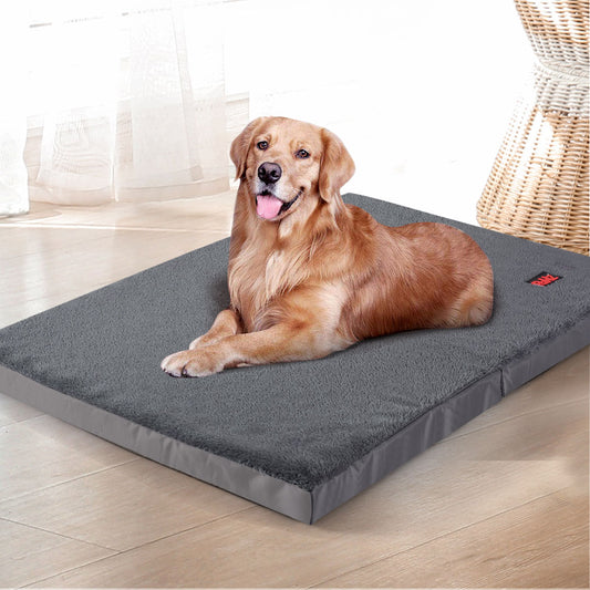 XXLarge Dog Beds Pet Foldable - Grey