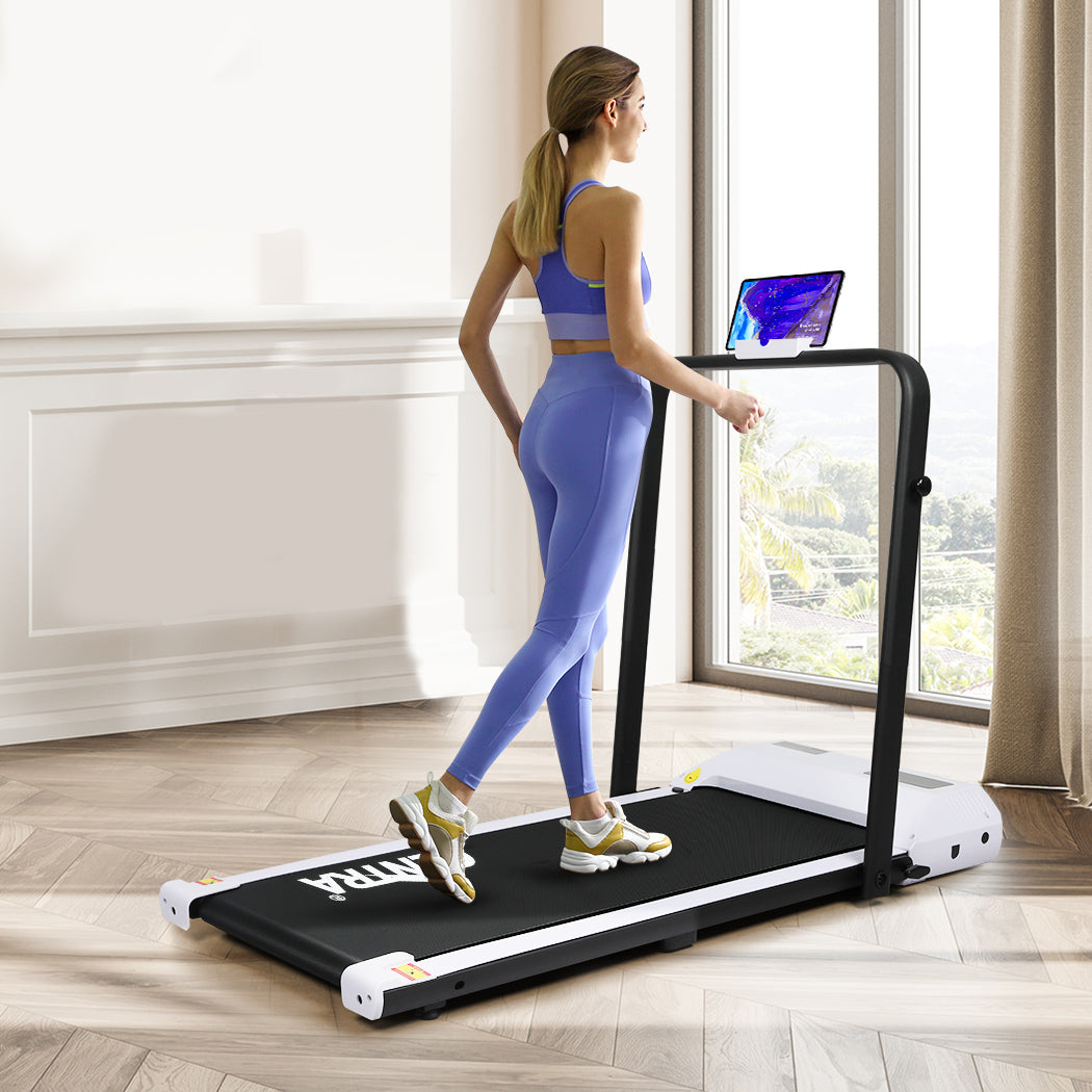 Treadmill Electric Exercise Machine - White