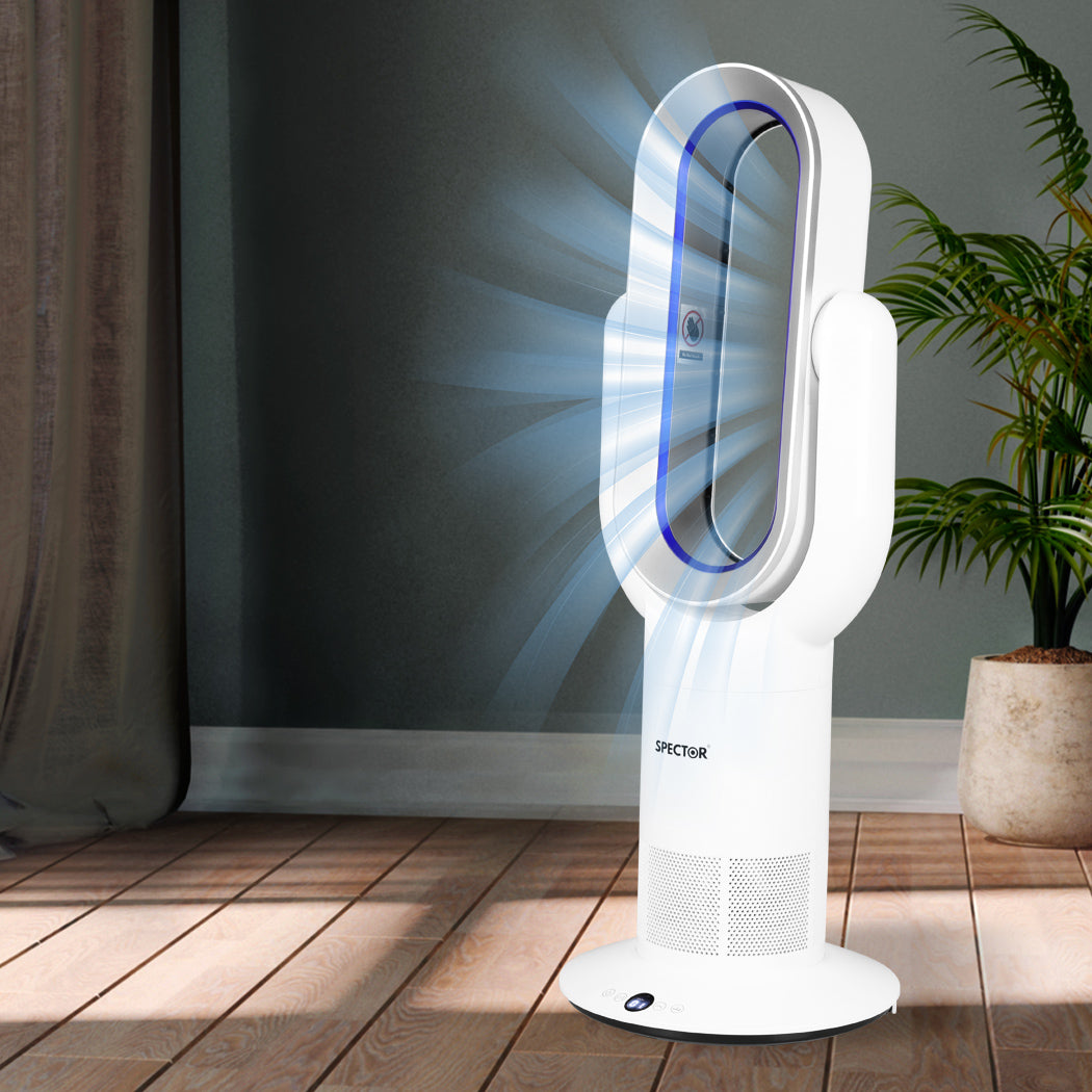 Bladeless Electric Fan Cooler - Blue