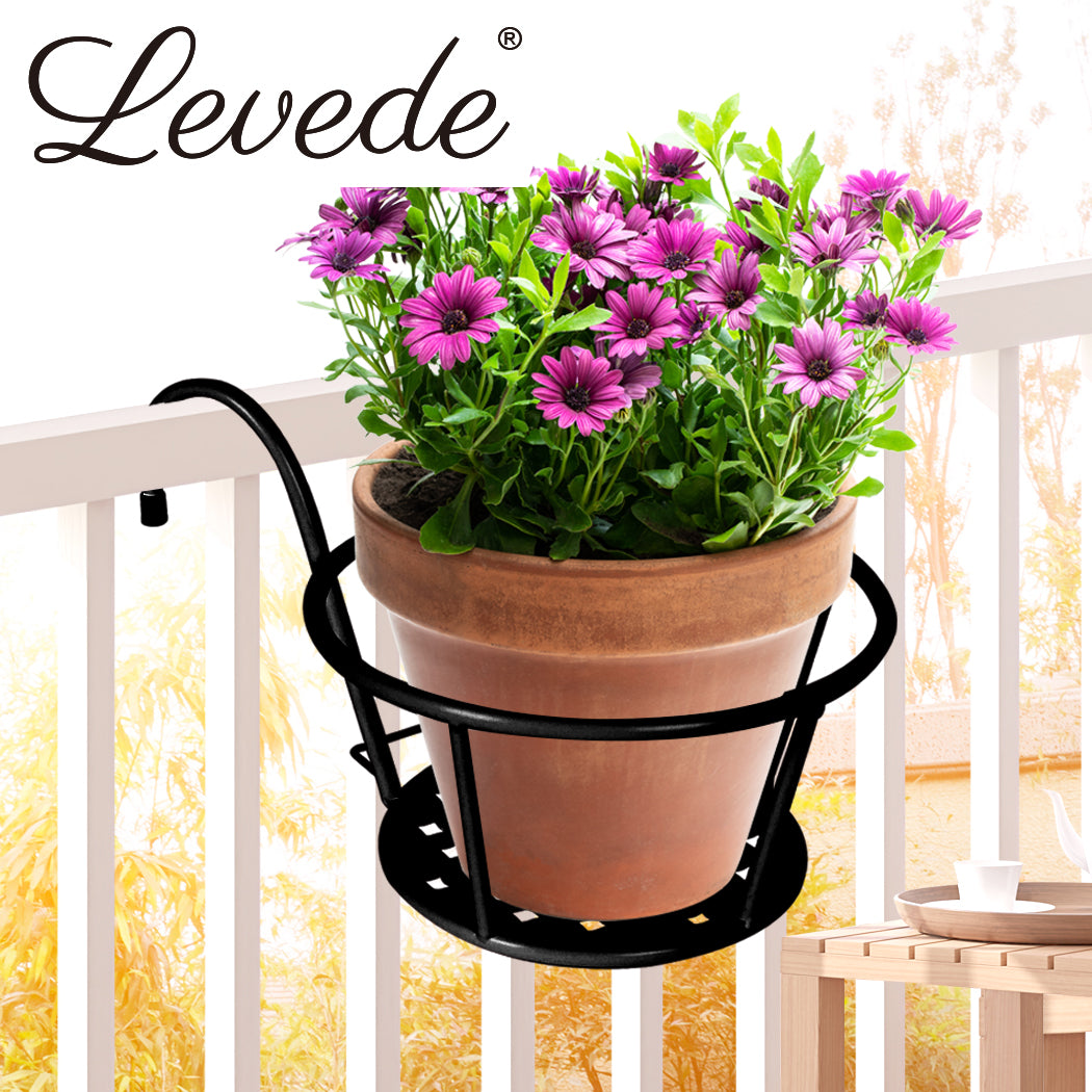 Flower Holder Plant Stand Hanging Pot Basket Plant Garden Wall Storage