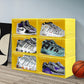 Stacked Sneaker Display Case 6x Clear Yellow