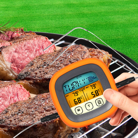 Digital Food Thermometer BBQ 2 Probe