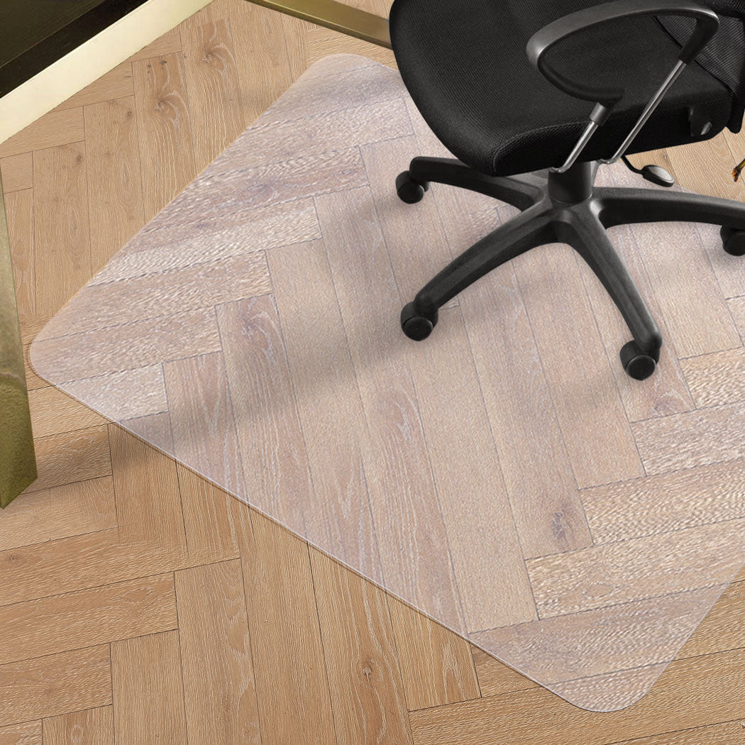 Tawnya 135x114 Chair Mat Office Carpet Floor Protectors Home Room Computer Work