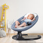 Baby Swing Cradle Rocker Bed Electric Bouncer Seat Blue Infant Remote Chair