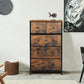 Storage Cabinet Tower Chest - Brown