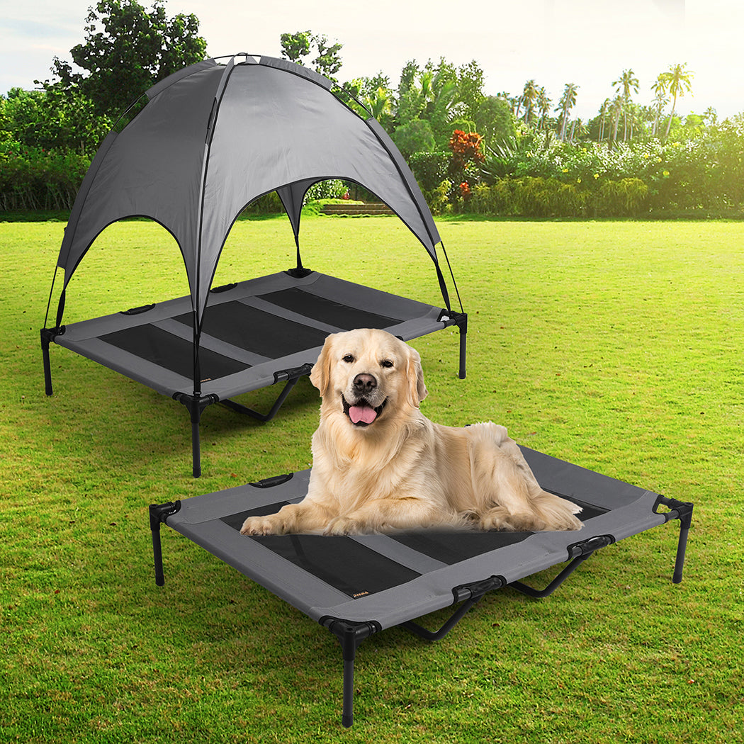 Pyrenees Dog Beds Pet Trampoline Cat Elevated Hammock With Canopy Rais Factory Buys