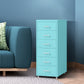 Levede 6 Drawer Office Cabinet Drawers Turquoise