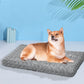 Pumi Dog Beds Pet Bedding Mattress Soft Pad Cushion Bed - Grey MEDIUM