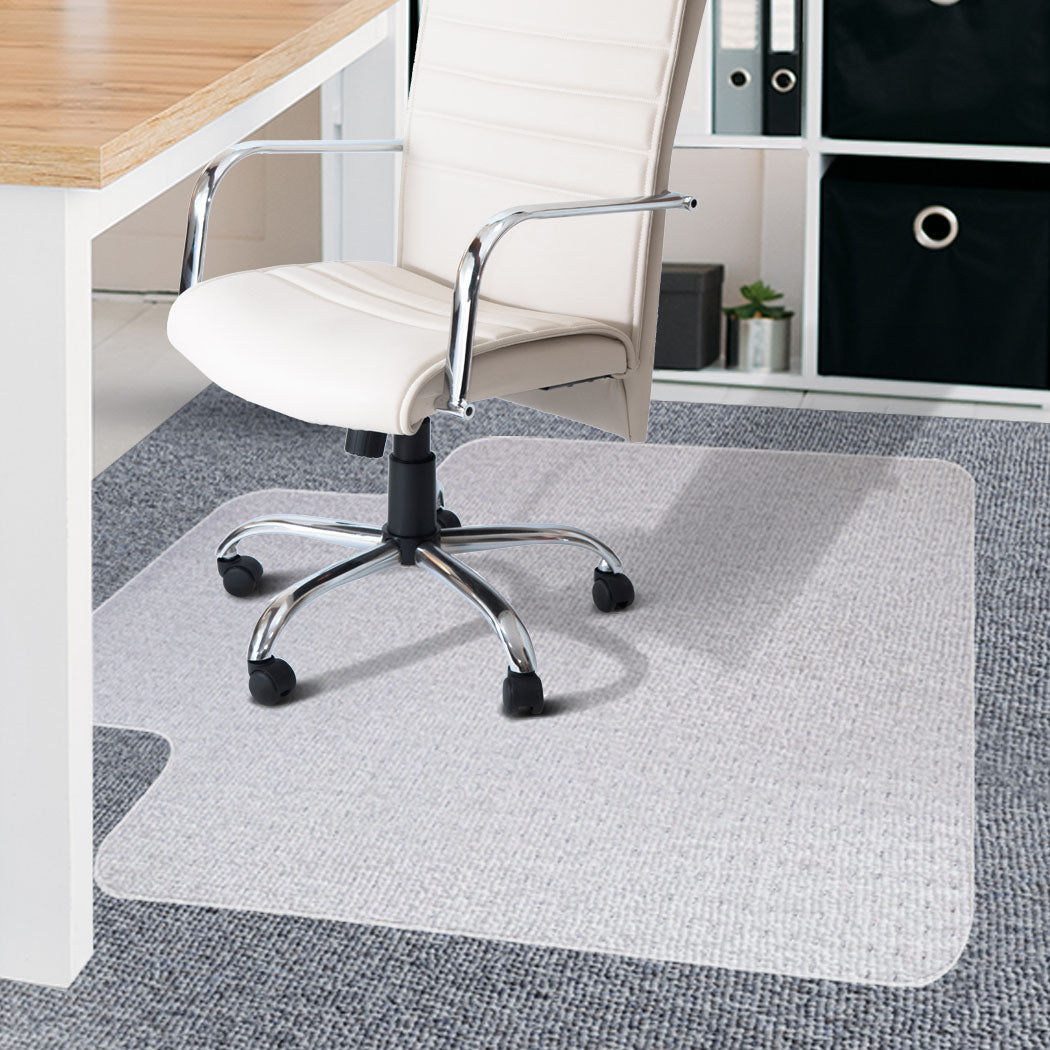 Tawnya 135x114 Carpet Floor Office Home Computer Work Chair Mats Vinyl PVC Plastic