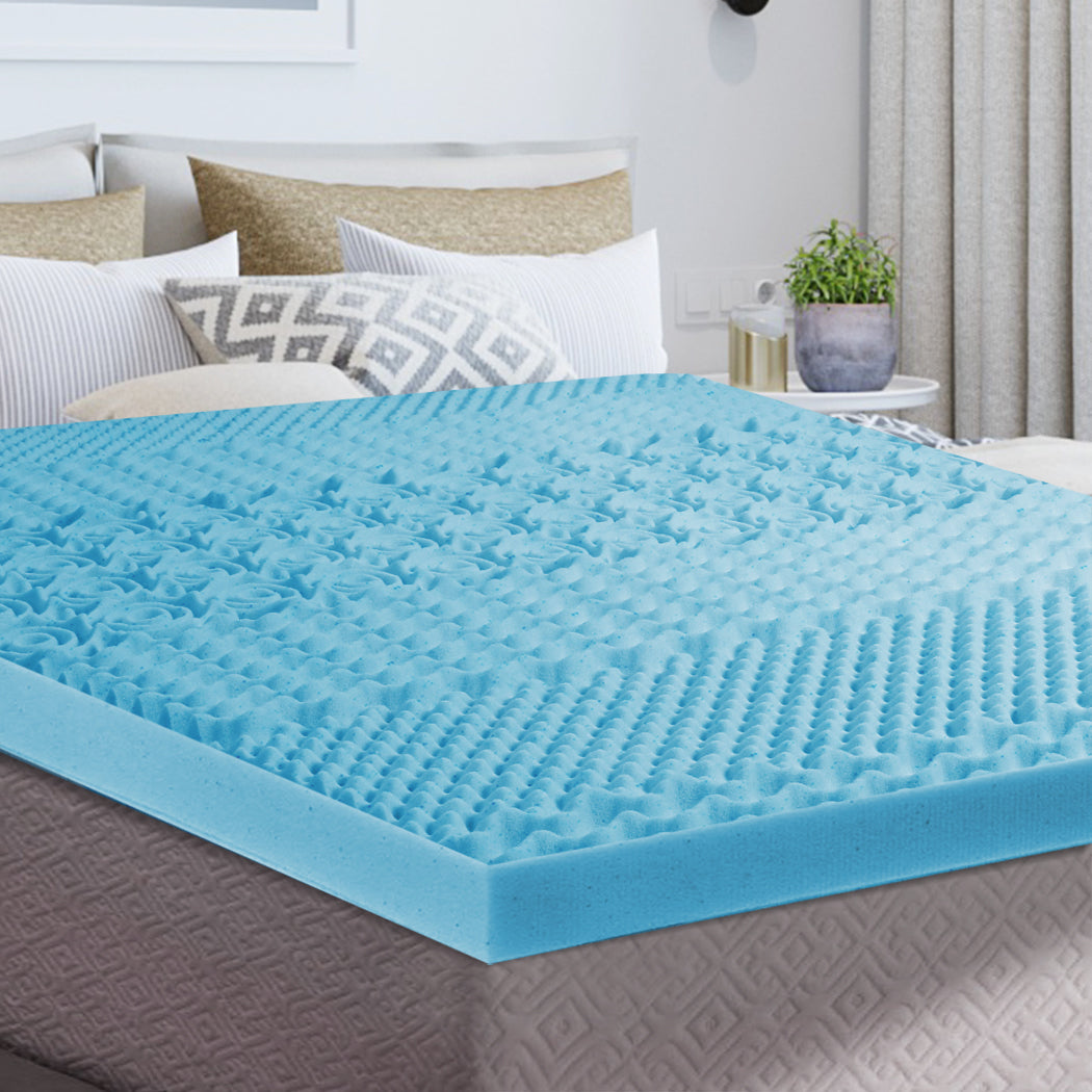 King Single Dreamz 7-Zone Cool Mattress Topper Memory