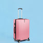 20" Luggage Suitcase Code Lock Hard Shell Travel Carry Bag Trolley - Rose Gold