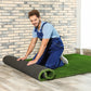 10sqm Artificial Grass 35mm Fake Lawn Flooring Outdoor Synthetic Turf Plant - Tri-Colour Green