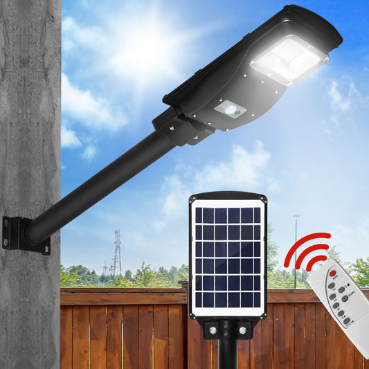 Solar Sensor LED Street Lights Flood 30W