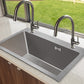 Stainless Steel Kitchen Sink Under/Top Mount Sinks Laundry Single Bowl 440 x440Mm