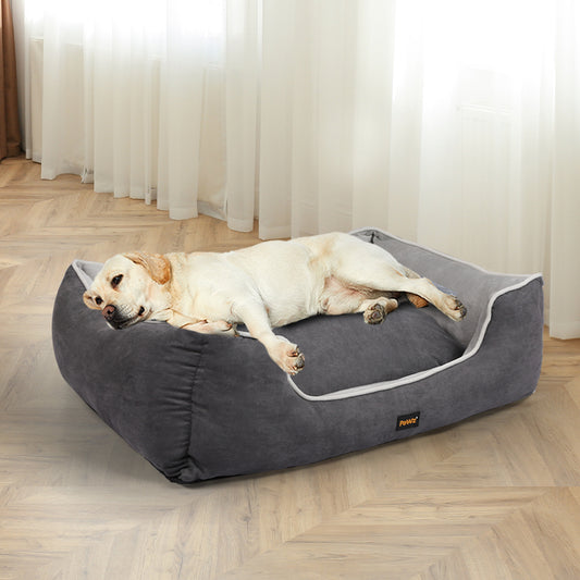 Briard Dog Beds Pet Mattress Cat Mat Soft Warm Cushion Washable - Grey XXLARGE