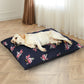 XLarge Dog Beds Calming Pet Washable - Navy