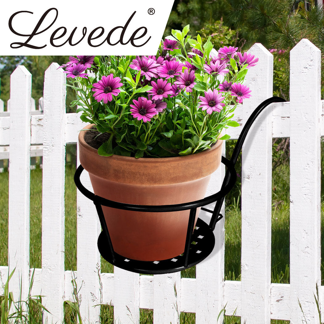 Flower Holder Plant Stand Hanging Pot Basket Plant Garden Wall Storage