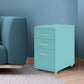 Levede 3 Drawer Office Drawers Cabinet Turquoise