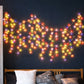 12M 300 LED Bulbs Curtain Fairy String Lights Outdoor Christmas Party Lights - Warm White
