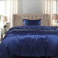 SINGLE 2-Piece Quilt Cover Set Bedspread & Pillowcase - Blue