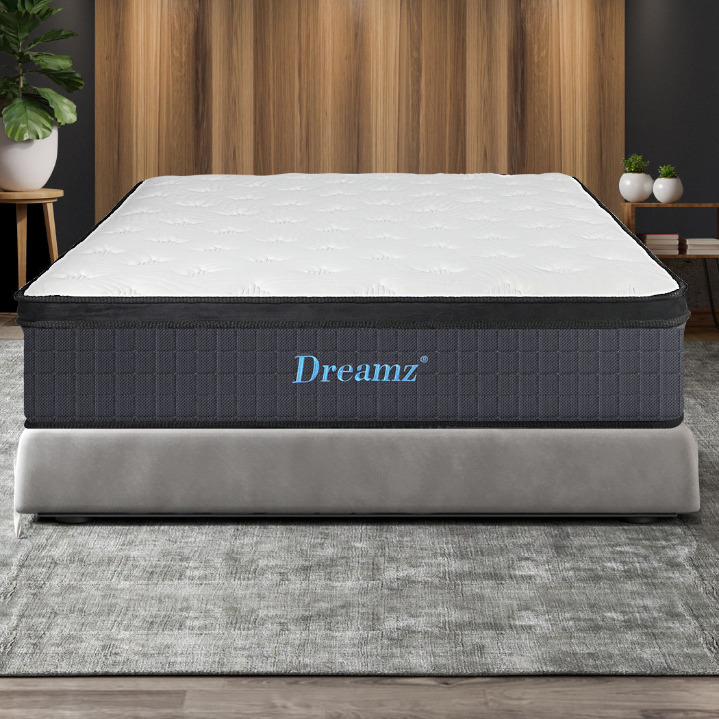 Besiana 32cm Mattress Spring Premium Bed Top Foam Medium Firm - King Single