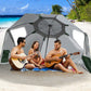 2.33m Nanakuli Outdoor Umbrella Beach Sun Shade Garden Shelter - Green