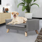 LARGE Dog Beds Pet Sofa Warm Soft - Grey