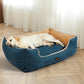Briard Dog Beds Pet Mattress Cat Mat Soft Warm Cushion Washable - Blue XXLARGE