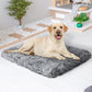 LARGE Dog Beds Mat Pet Calming Memory - Charcoal