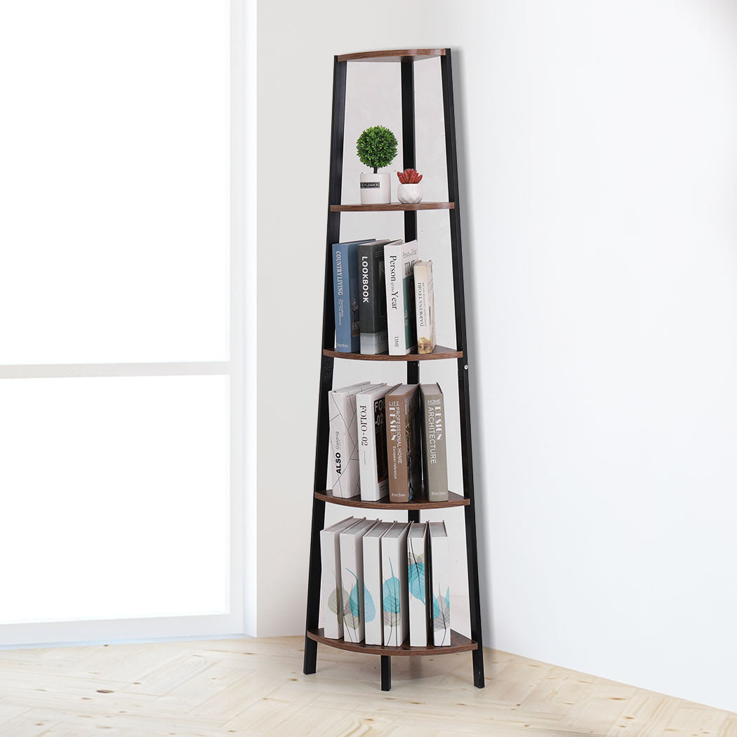 Levede 5 Tier Corner Shelf Industrial