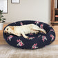 XXLarge Dog Beds Washable Calming Pet Bedding - Navy