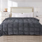 King Dreamz Quilt Doona Comforter Blanket Grey