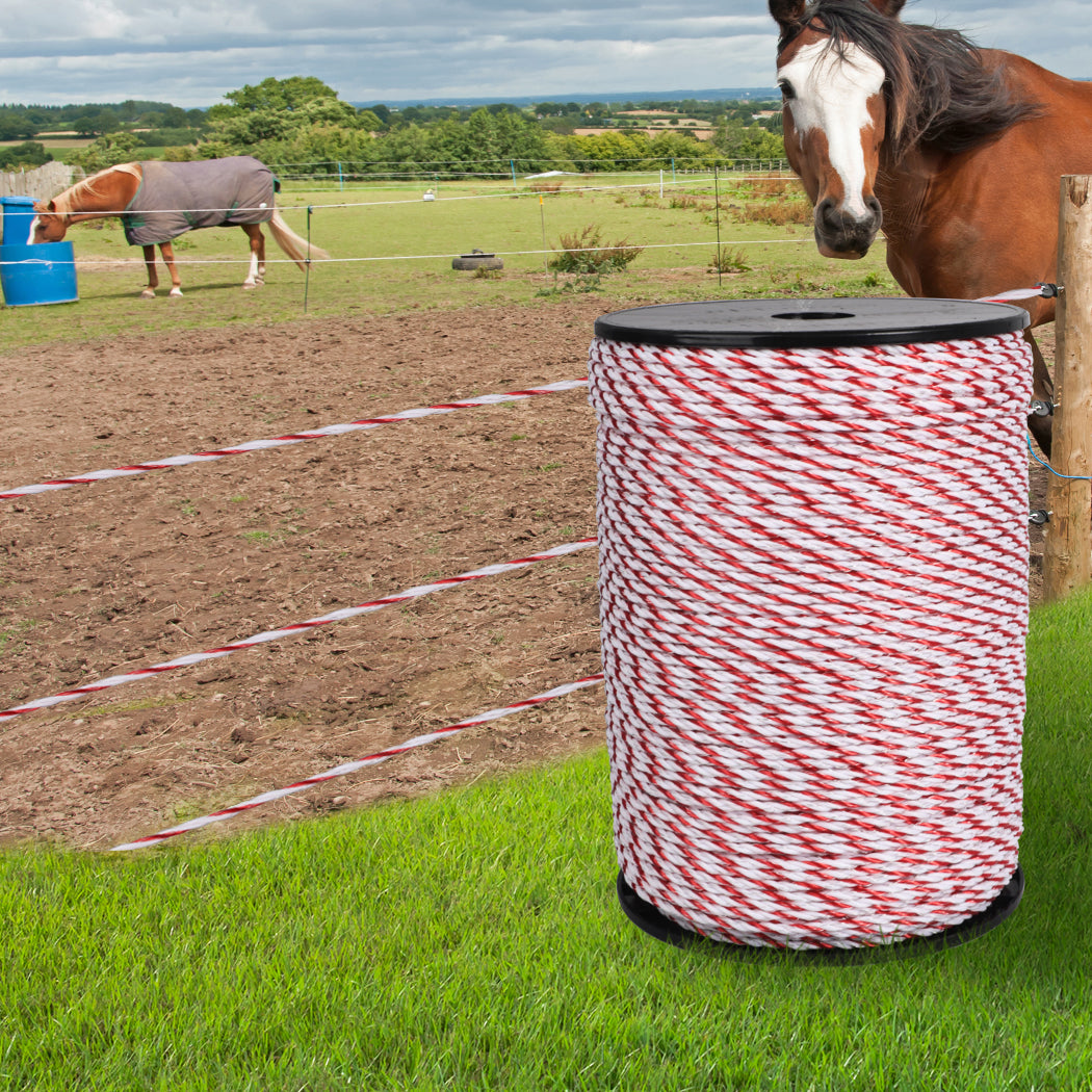 Electric Fence Wire Polywire 500M Roll Stainless Steel Temporary Fencing