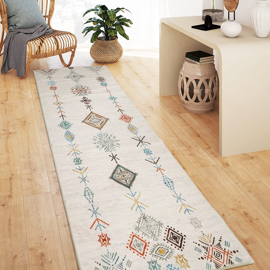 Saffron 60x180cm Hallway Runner Floor Rug