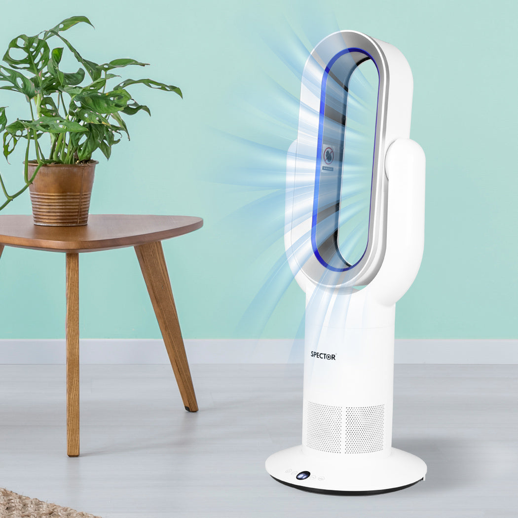 Bladeless Electric Fan Cooler - Blue