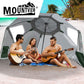 Mountview Beach Umbrella Outdoor Umbrellas Green 2.13M