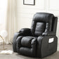 Irene Electric Massage Chair Zero Gravity Chair Recliner Full Body Back Neck - Black