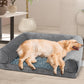 LARGE Dog Beds Pet Sofa Bedding Soft Warm - Grey