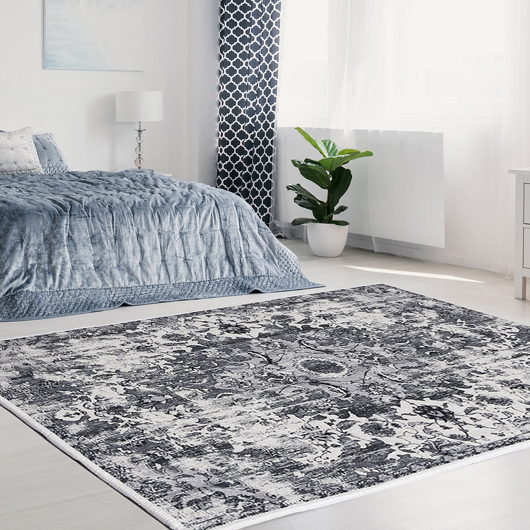 Seda 50x80 Shaggy Floor Mat Rugs Large Area Bedroom Living Room