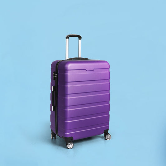 24" Luggage Case Suitcase - Purple