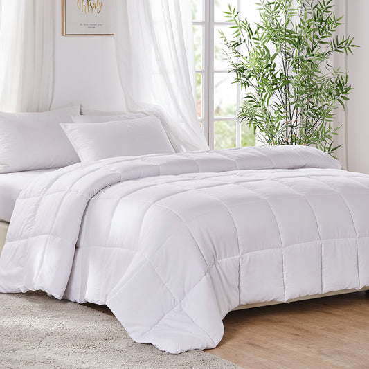 QUEEN 700GSM Quilts Bamboo Quilt Winter All Season Bedding Duvet Doona - White