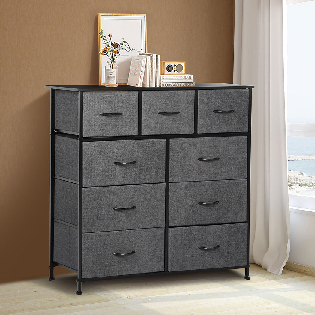 Levede 9 Chest of Drawers Storage Cabinet