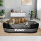 XLarge Dog Beds Waterproof Pet Calming - Grey