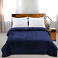 Waylon Throw Ultra-Soft Blanket 320gsm 220x240cm Warm - Navy